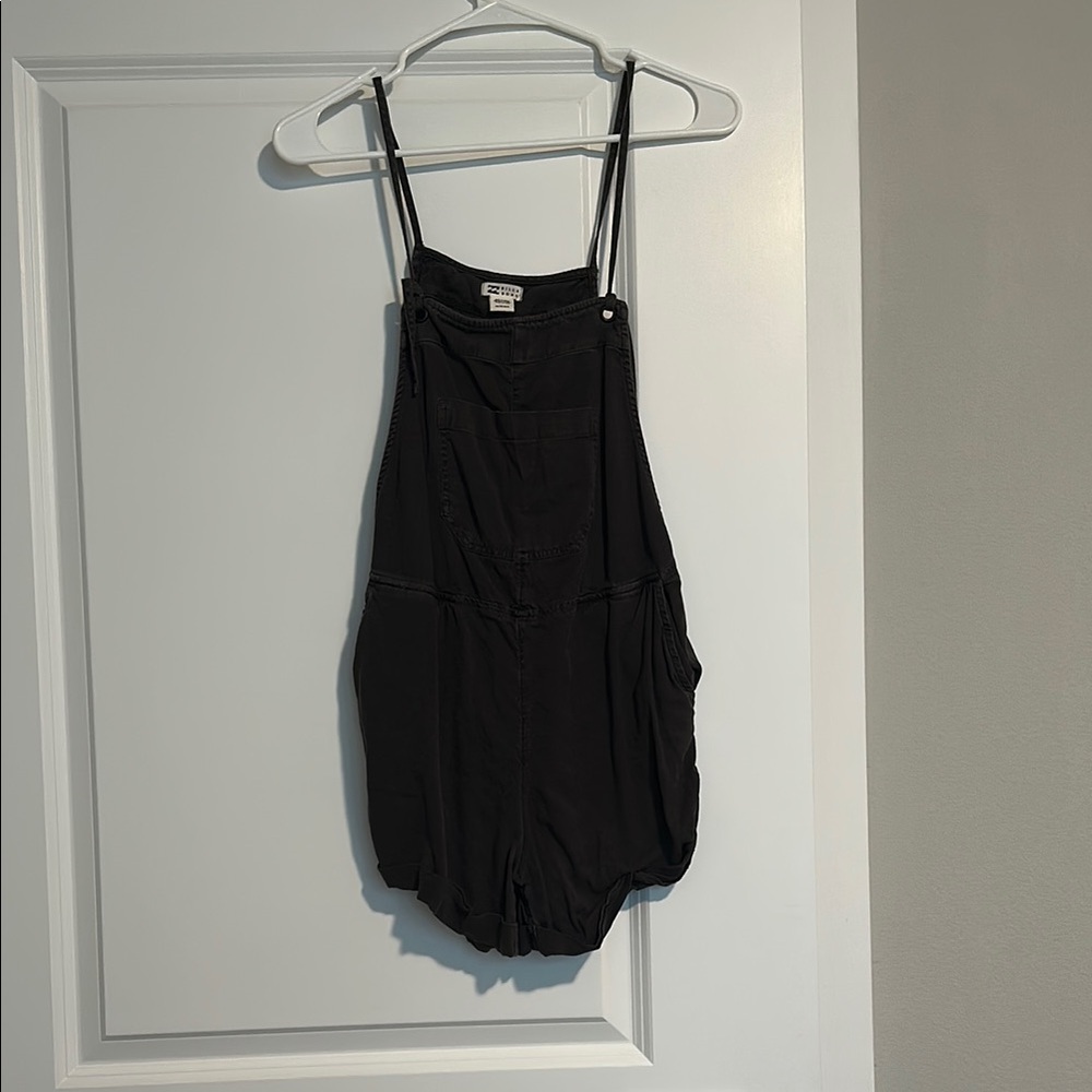 Billabong Grey Romper with Adjustable Straps